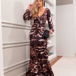 Vestido Animal Print