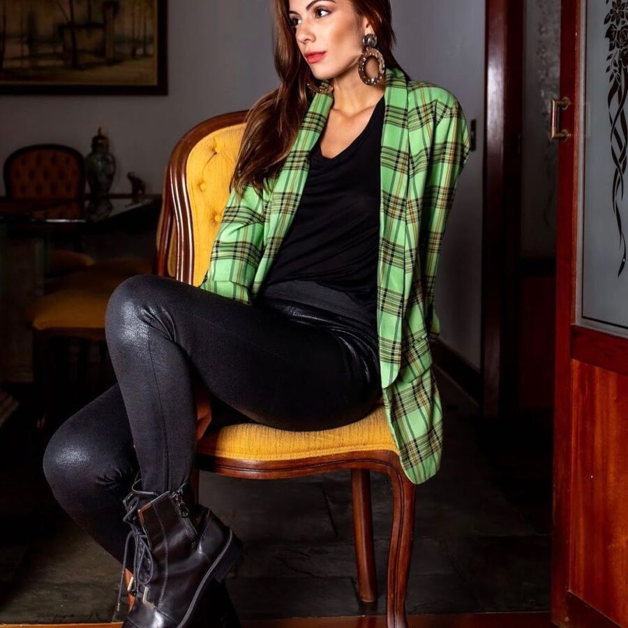 Blazer Xadrez Verde - Image 2
