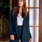 Blazer Xadrez Marinho - Image 5